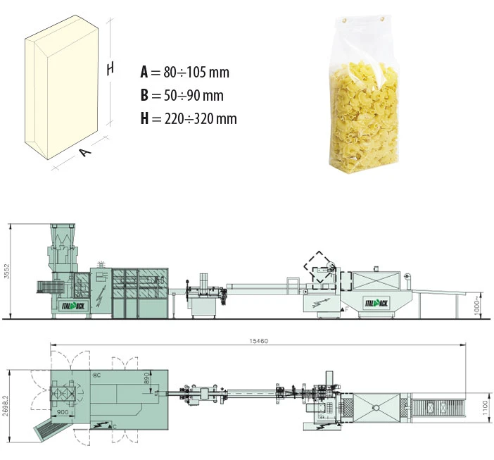 Italpack granular Pack 100/3 details